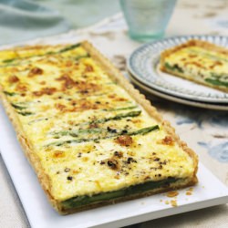 Asparagus and Gruyere Tart