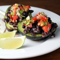 Black Bean Stuffed Avocados