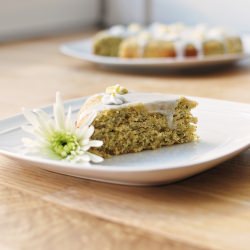 Calming Camomile and Courgette Cake