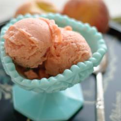 Peach Raspberry Sorbet