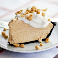 Chocolate Crust Peanut Butter Pie