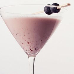 Blueberry Cheesecake Martini