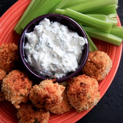 Baked Buffalo Chicken Bites