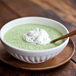 Creamy Edamame Soup