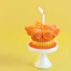 Orange Creamsicle Cupcakes