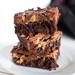 Peanut Butter Crunch Brownies