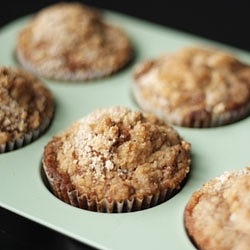 Banana Fluffernutter Muffins