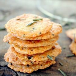 Rosemary Parmesan Crackers