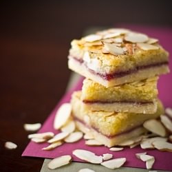 Raspberry Frangipane Bar