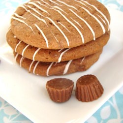 Chocolate-Peanut Butter Cup Cookies