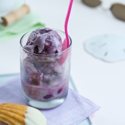 Blueberry Mascarpone Ice