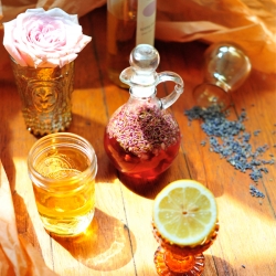 Lavender and Lemon Infused Vinegar