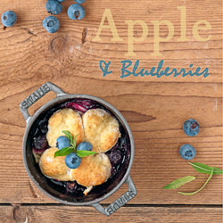 Apples & Cranberries Cobbler