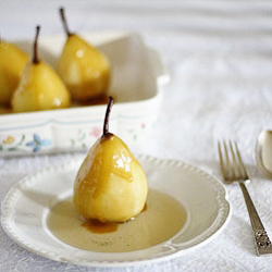 Vanilla Butterscotch Pears