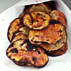 Grilled BBQ Potato Chips