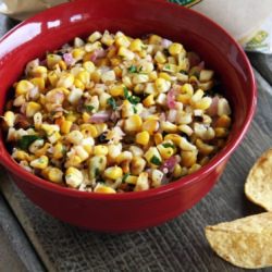 Roasted Corn & Jalapeno Salsa