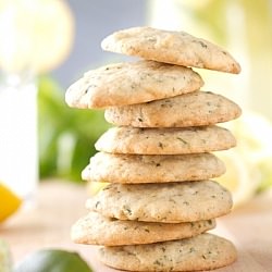 Lemon Lime Basil Cookies