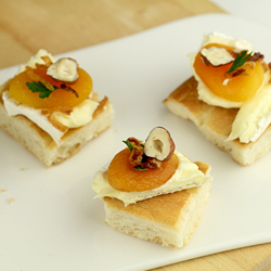 Apricot and Brie Cheese