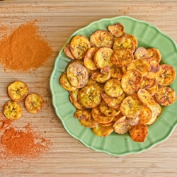 Baked Plantain Chips