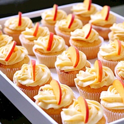 Peach Cupcakes