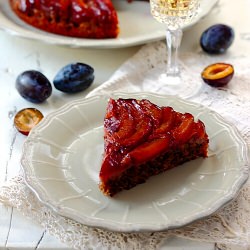 Upside Down Prune Cake