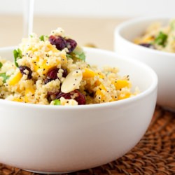 Cranberry Mango Millet Salad