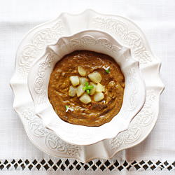 Eggplant and Pear Soup