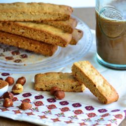 Cinnamon Hazelnut Biscotti