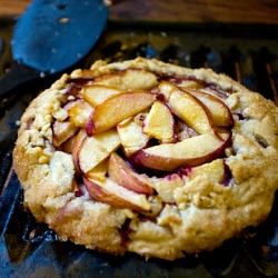 Three-Ingredient Nectarine Galette