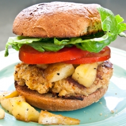 Mama Pea’s Thai Veggie Burgers