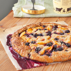 Peach Blueberry Crostata