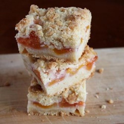 Peach Crumb Bars