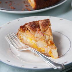 Bourbon Peach Torte