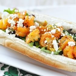 Shrimp Mozambique Po’ Boy