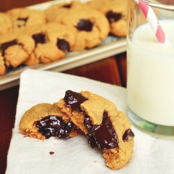 Peanut Butter & Chocolate Cookies