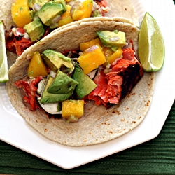 Blackened Salmon Tacos