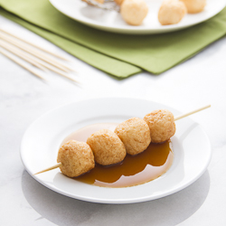 Fish Balls with Sweet Sour Sauce