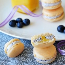 Meyer Lemon Macarons