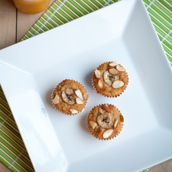 Almond Banana Coconut Muffins