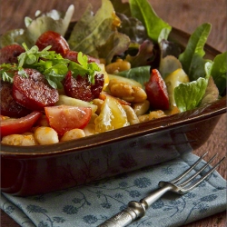 Chorizo and Tomato Salad