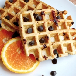 Chocolate Chip Waffles