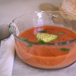 Watermelon & Avocado Gazpacho