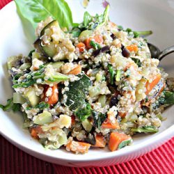 Vegetable Stir Fry with Quinoa