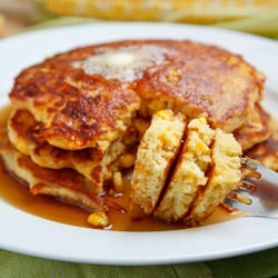 Fresh Corn Pancakes