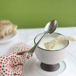 Ginger Chilled Milk Pudding