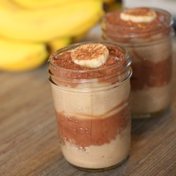 Chocolate & Banana Pudding Parfaits