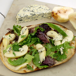 Blue Cheese Pear Pizza