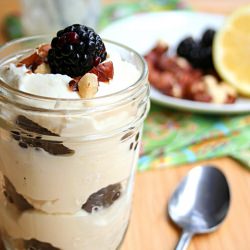 Blackberry Lemon Ricotta Parfaits