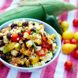 Grilled Corn Salad