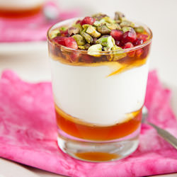 Yogurt with Pomegranate